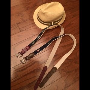 Set of 2 Canvas Belts
